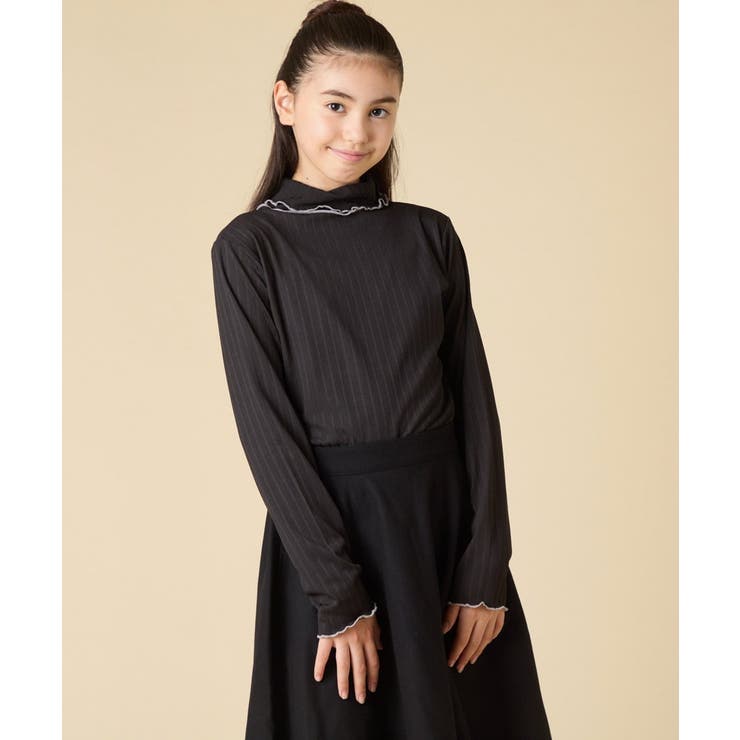 [120-160]ハイネックリブカットソー | a.v.v【KIDS】 | 詳細画像3 