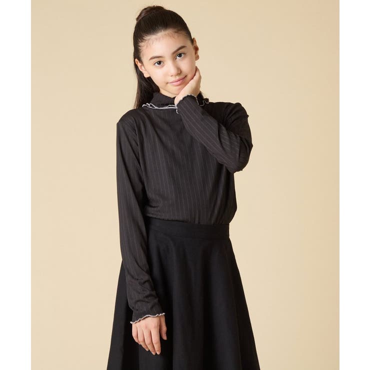 [120-160]ハイネックリブカットソー | a.v.v【KIDS】 | 詳細画像4 