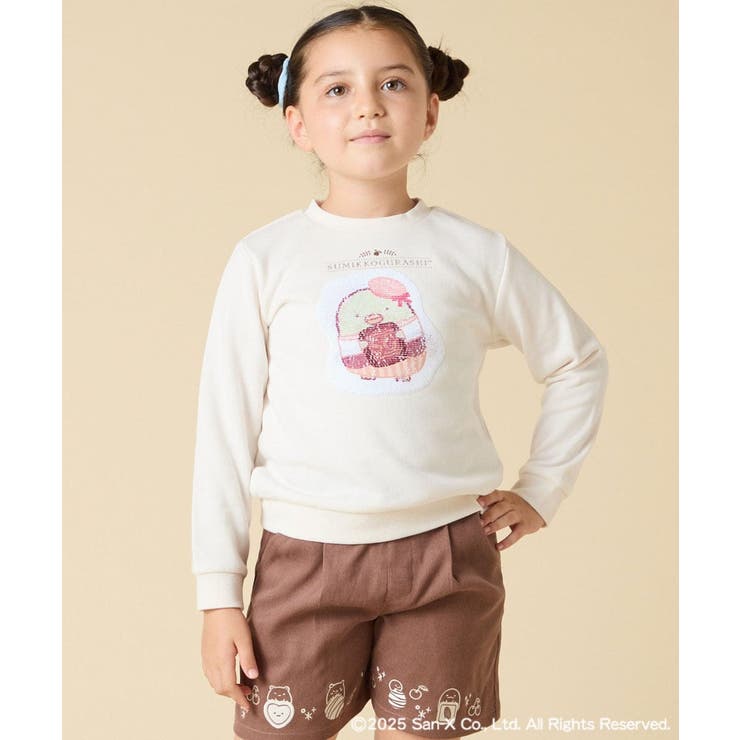 すみっコぐらしスパンコールトレーナー | a.v.v【KIDS】 | 詳細画像14 