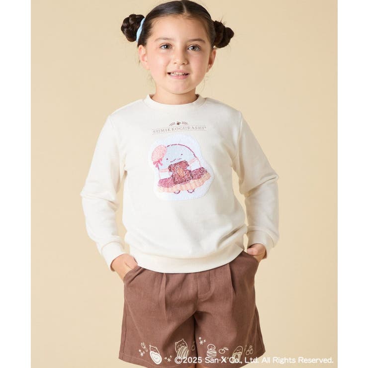 すみっコぐらしスパンコールトレーナー | a.v.v【KIDS】 | 詳細画像16 