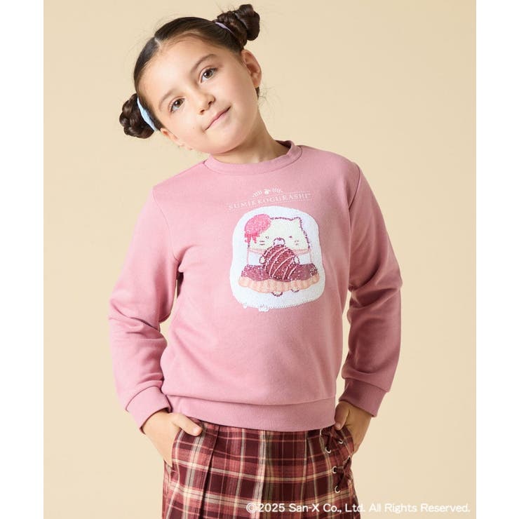 すみっコぐらしスパンコールトレーナー | a.v.v【KIDS】 | 詳細画像2 