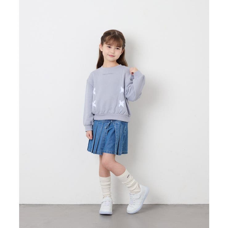 [120-160]レースアップリボントレーナー | a.v.v【KIDS】 | 詳細画像28 