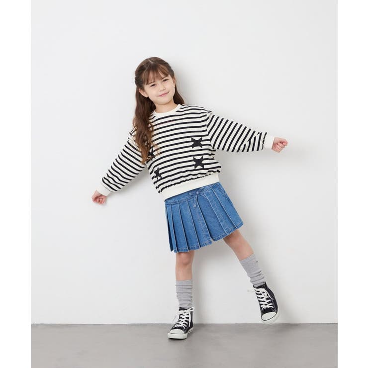 [120-160]レースアップリボントレーナー | a.v.v【KIDS】 | 詳細画像40 