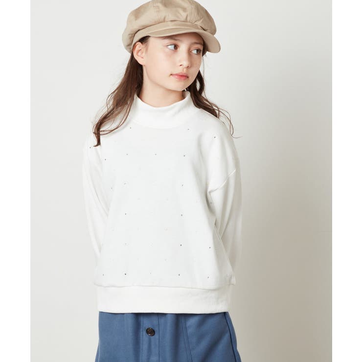 [100-130]ショート丈ビジュートレーナー | a.v.v【KIDS】 | 詳細画像15 