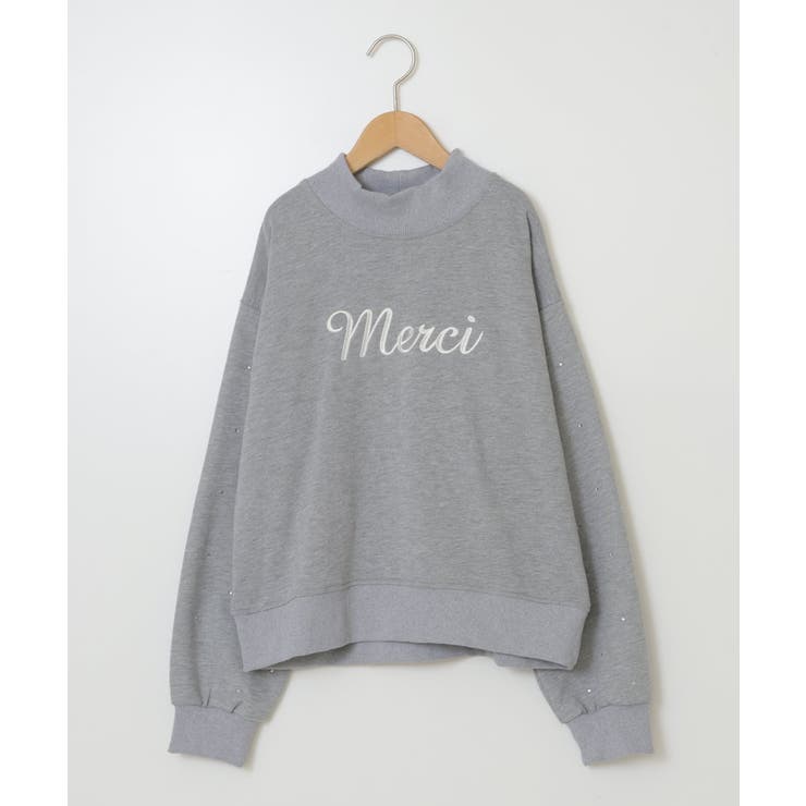 [100-130]ショート丈ビジュートレーナー | a.v.v【KIDS】 | 詳細画像31 