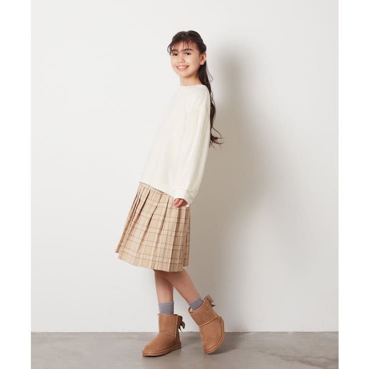 [100-130]チュール袖トレーナー | a.v.v【KIDS】 | 詳細画像19 