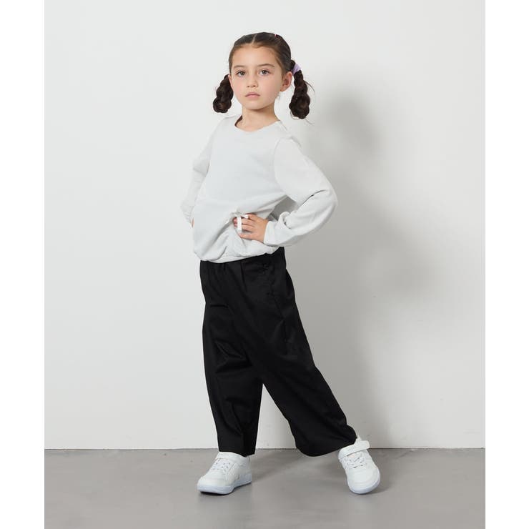 [120-130]リボン付きラメ裏毛トレーナー | a.v.v【KIDS】 | 詳細画像4 