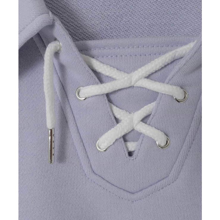 [120-160]衿付きレースアップトレーナー | a.v.v【KIDS】 | 詳細画像13 