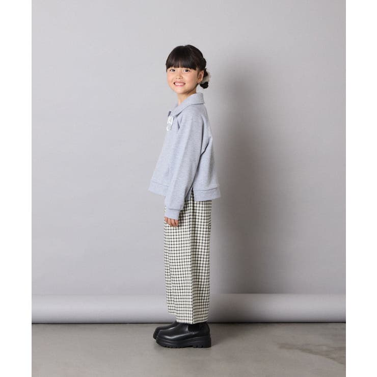 [120-160]衿付きレースアップトレーナー | a.v.v【KIDS】 | 詳細画像27 