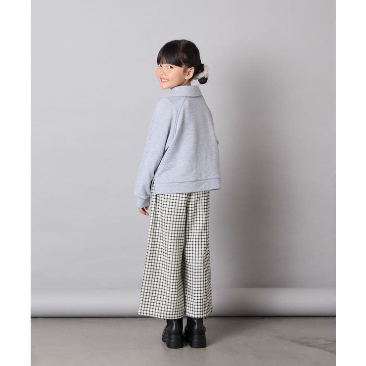 [120-160]衿付きレースアップトレーナー | a.v.v【KIDS】 | 詳細画像28 