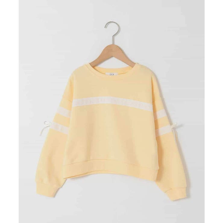 [120-160]【おうちで洗える】レーステープカラートレーナー | a.v.v【KIDS】 | 詳細画像2 