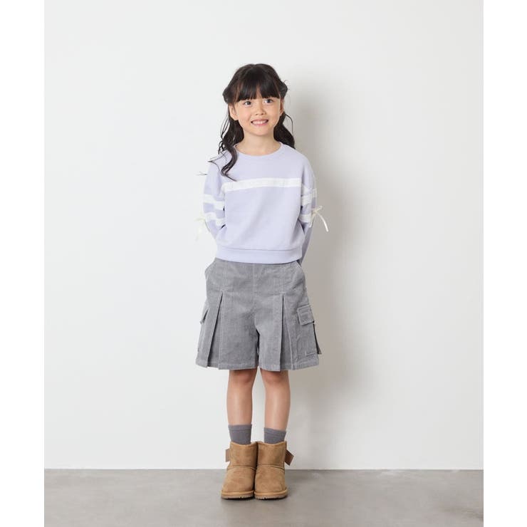 [120-160]【おうちで洗える】レーステープカラートレーナー | a.v.v【KIDS】 | 詳細画像43 