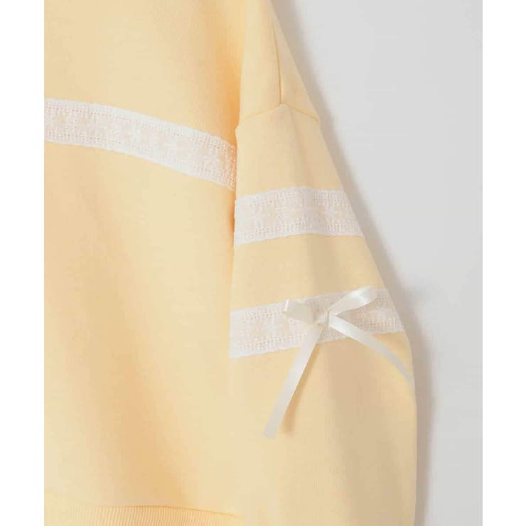 [120-160]【おうちで洗える】レーステープカラートレーナー | a.v.v【KIDS】 | 詳細画像5 