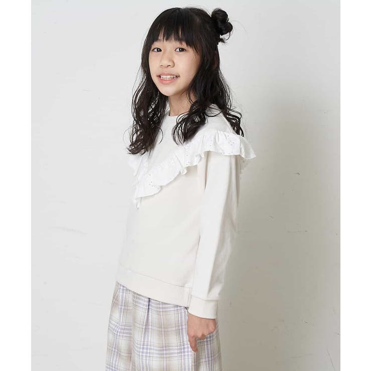 [140-150]Vフリルトレーナー | a.v.v【KIDS】 | 詳細画像10 