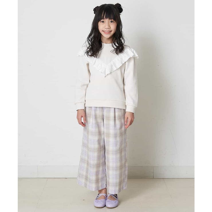 [140-150]Vフリルトレーナー | a.v.v【KIDS】 | 詳細画像4 