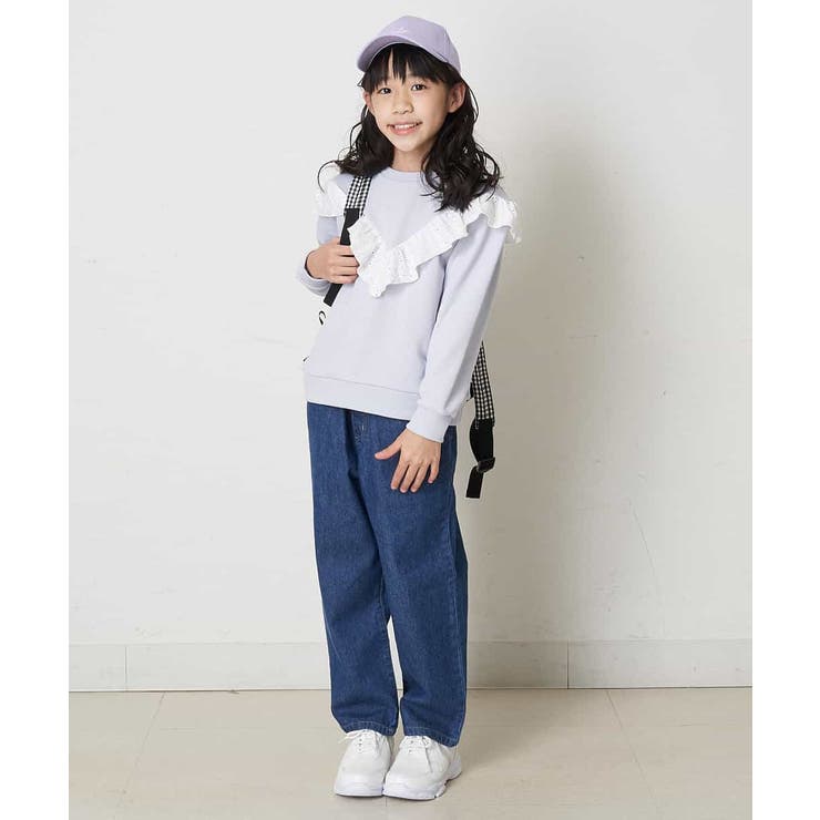 [140-150]Vフリルトレーナー | a.v.v【KIDS】 | 詳細画像6 