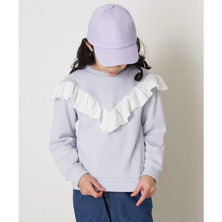 [140-150]Vフリルトレーナー | a.v.v【KIDS】 | 詳細画像9 