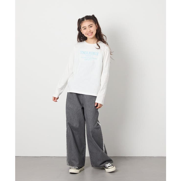 【安心の綿100％】[100-130]アソートロゴロンT | a.v.v【KIDS】 | 詳細画像50 