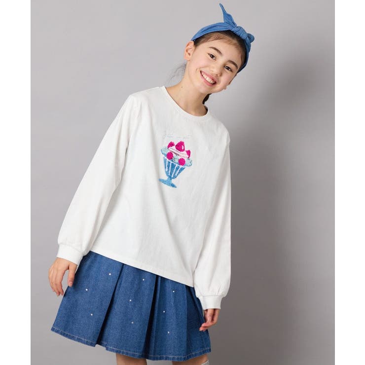 【毛玉になりにくい/安心の綿100％】[100-130]アソートアートロンT | a.v.v【KIDS】 | 詳細画像25 