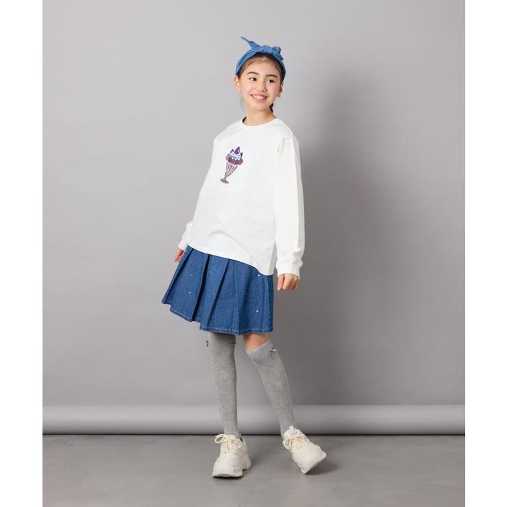 【毛玉になりにくい/安心の綿100％】[100-130]アソートアートロンT | a.v.v【KIDS】 | 詳細画像27 