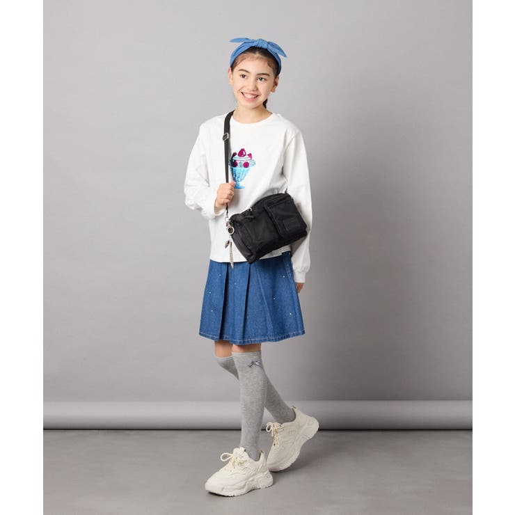 【毛玉になりにくい/安心の綿100％】[100-130]アソートアートロンT | a.v.v【KIDS】 | 詳細画像36 