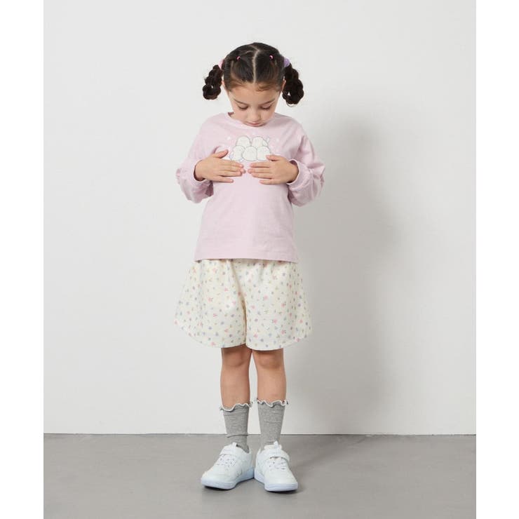 【毛玉になりにくい/安心の綿100％】[100-130]アソートアートロンT | a.v.v【KIDS】 | 詳細画像5 