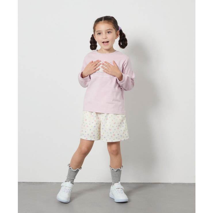 【毛玉になりにくい/安心の綿100％】[100-130]アソートアートロンT | a.v.v【KIDS】 | 詳細画像6 