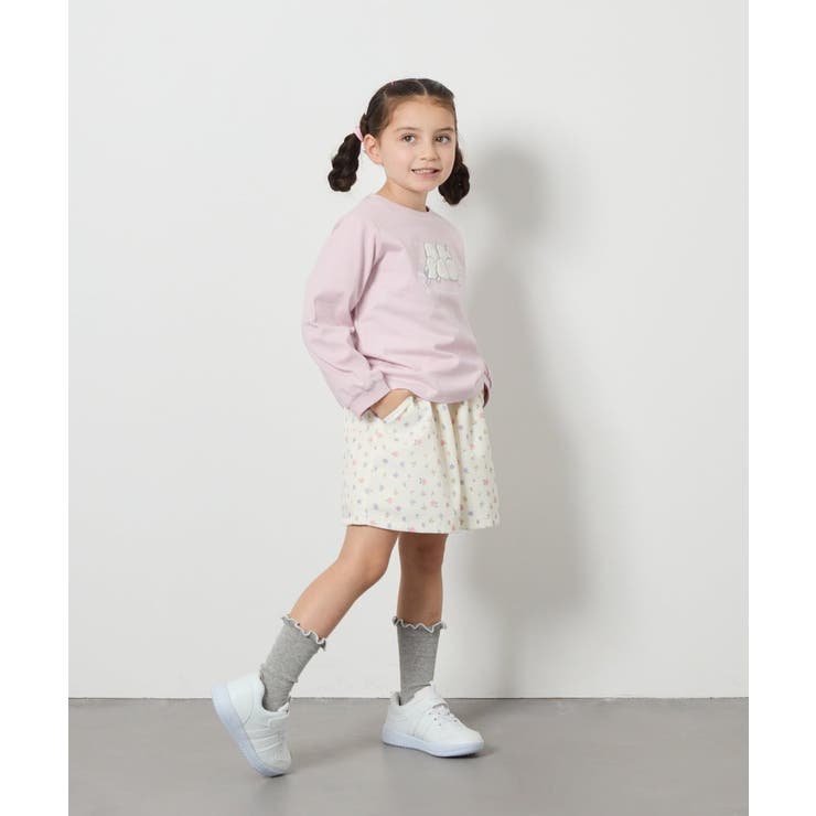 【毛玉になりにくい/安心の綿100％】[100-130]アソートアートロンT | a.v.v【KIDS】 | 詳細画像8 