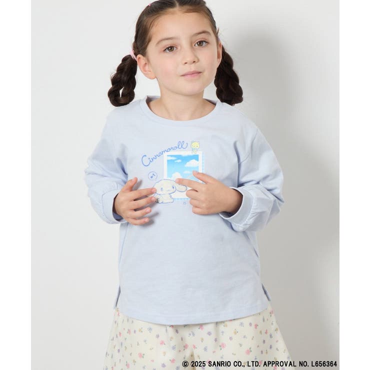 [100-140]【シナモロール】シナモンプリントロンT | a.v.v【KIDS】 | 詳細画像4 