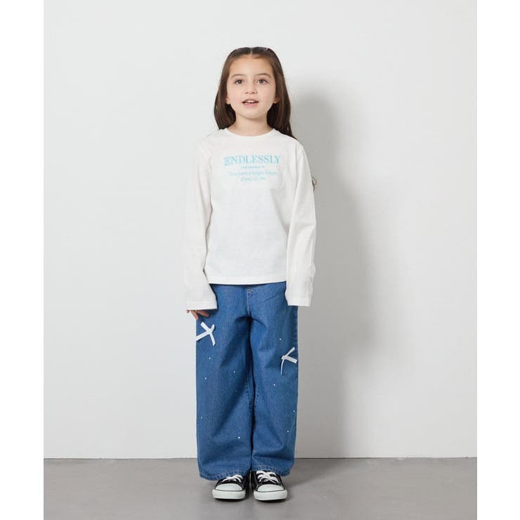 【安心の綿100％】[140-150]アソートロゴロンT | a.v.v【KIDS】 | 詳細画像16 