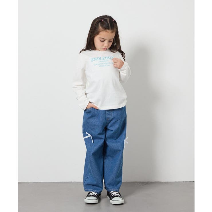 【安心の綿100％】[140-150]アソートロゴロンT | a.v.v【KIDS】 | 詳細画像19 