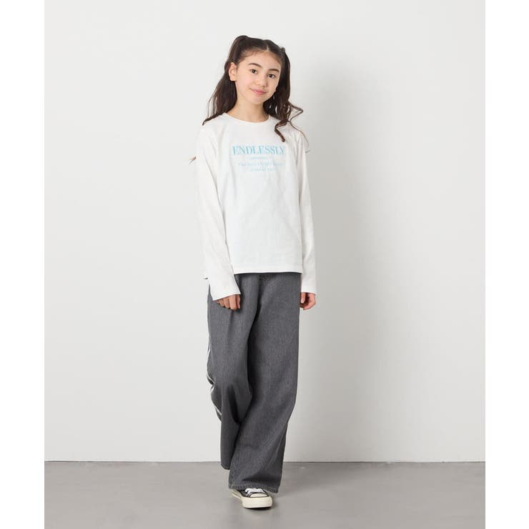 【安心の綿100％】[140-150]アソートロゴロンT | a.v.v【KIDS】 | 詳細画像26 