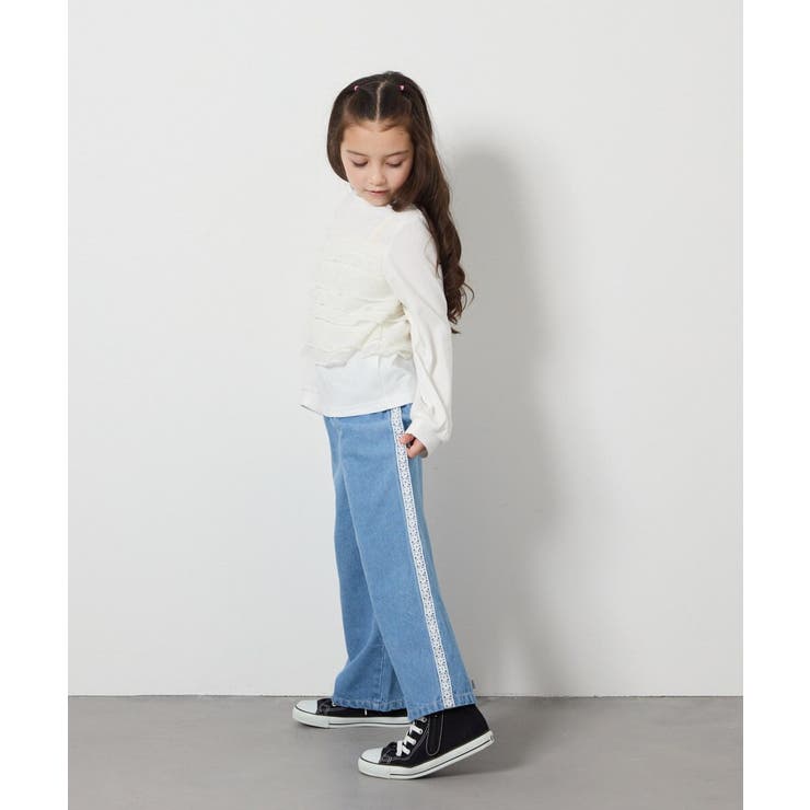 [140-150]フリルキャミドッキングトップス | a.v.v【KIDS】 | 詳細画像7 