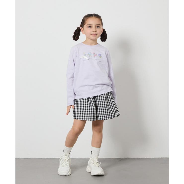 【安心の綿100％】[160]モチーフプリントロンT | a.v.v【KIDS】 | 詳細画像18 