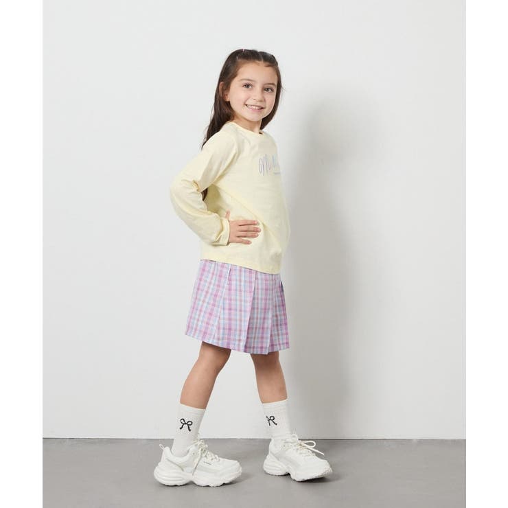 【安心の綿100％】[160]アソートロゴロンT | a.v.v【KIDS】 | 詳細画像17 