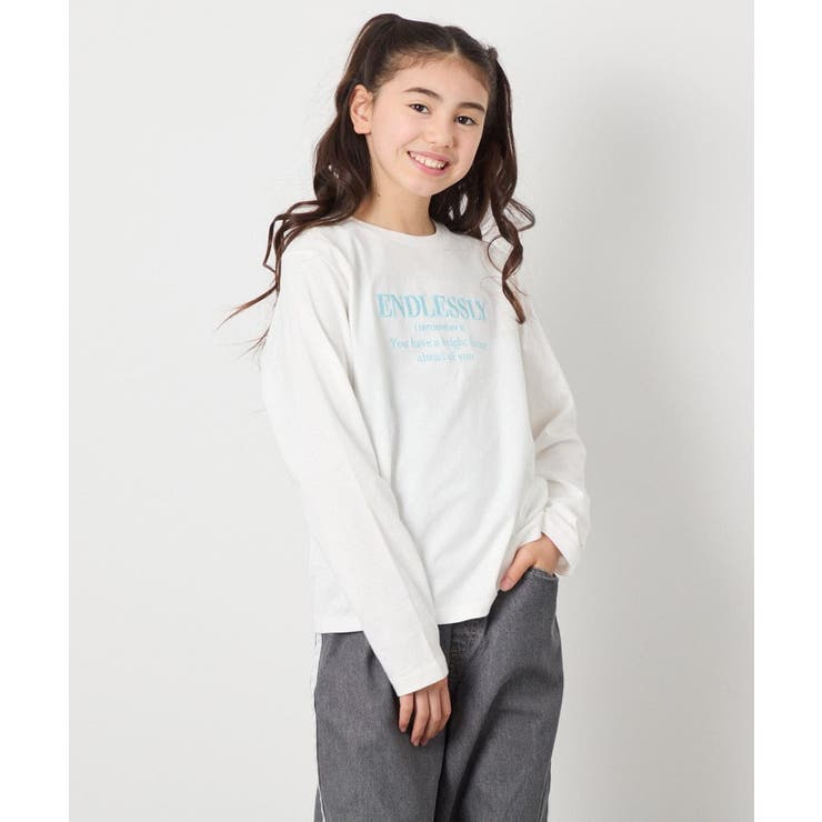 【安心の綿100％】[160]アソートロゴロンT | a.v.v【KIDS】 | 詳細画像33 