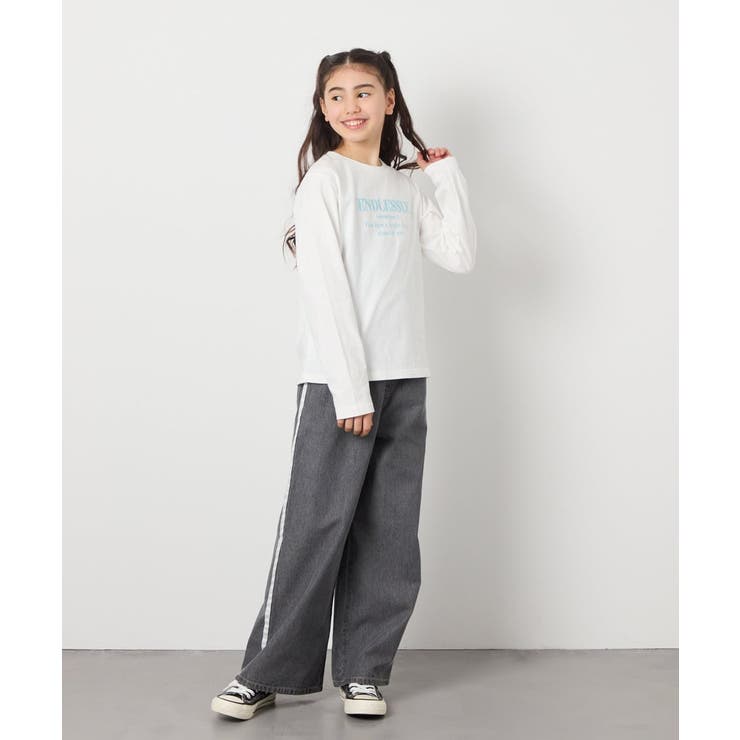 【安心の綿100％】[160]アソートロゴロンT | a.v.v【KIDS】 | 詳細画像38 