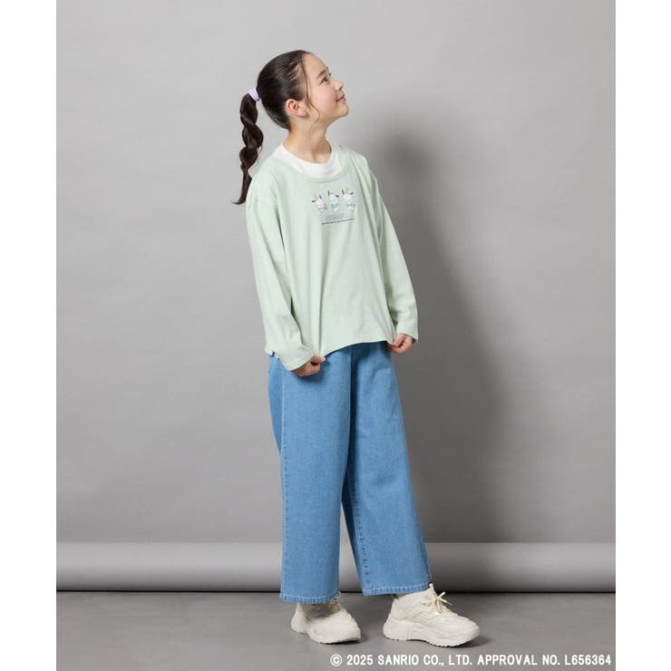 [160]【ポチャッコ】レイヤード風ロンT | a.v.v【KIDS】 | 詳細画像7 