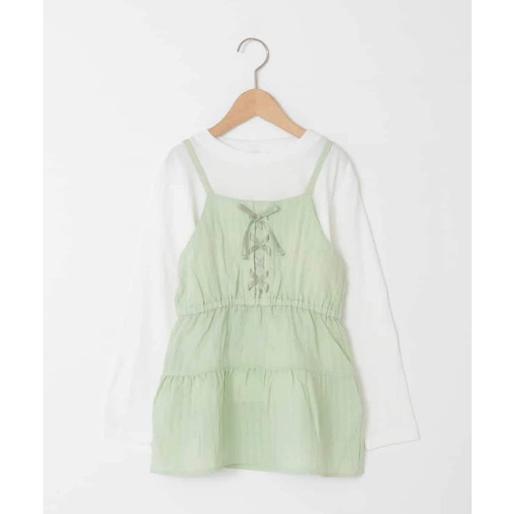 [120-160]3WAYレイヤードキャミソールトップス | a.v.v【KIDS】 | 詳細画像14 