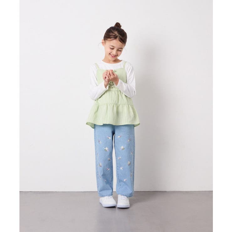 [120-160]3WAYレイヤードキャミソールトップス | a.v.v【KIDS】 | 詳細画像7 