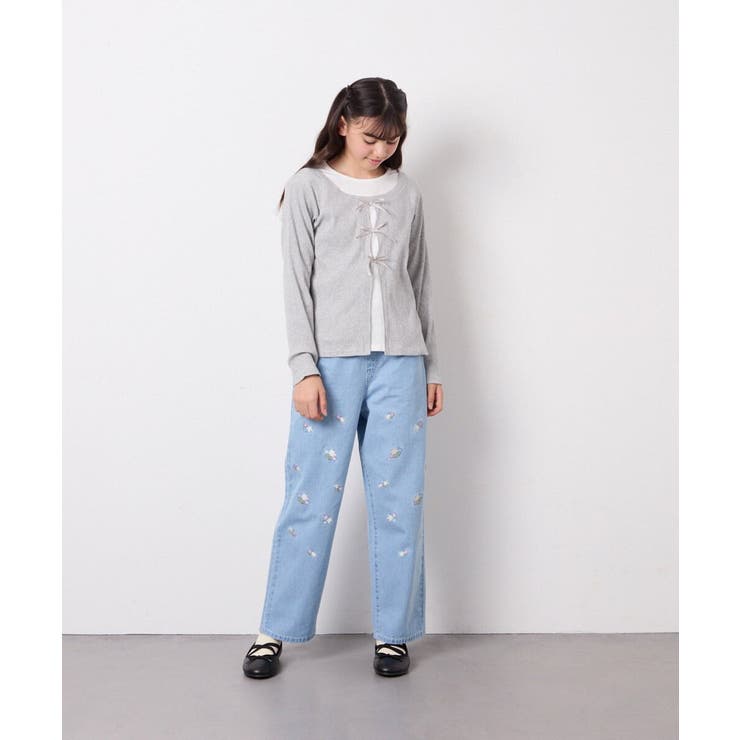 [140-160]レイヤード風テレコカットソー | a.v.v【KIDS】 | 詳細画像15 