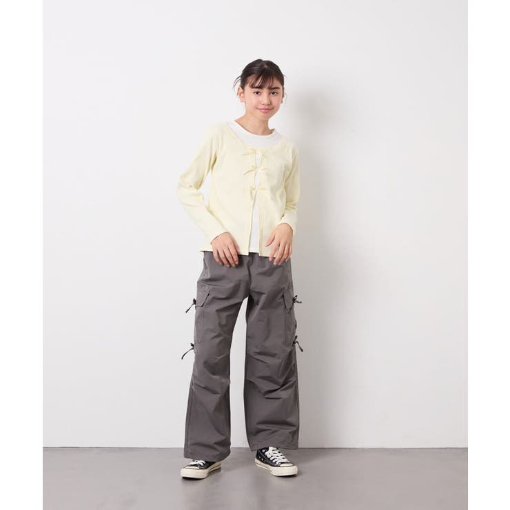 [140-160]レイヤード風テレコカットソー | a.v.v【KIDS】 | 詳細画像5 