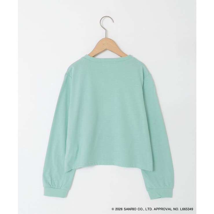 【数量限定】[110-140][シナモロール＆ポチャッコ]スパンコールTシャツ | a.v.v【KIDS】 | 詳細画像3 