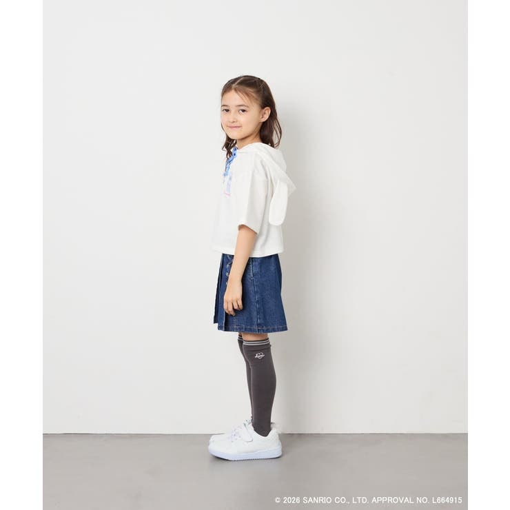 【数量限定】[110 160][シナモロール＆ポチャッコ]ミミ付きオーバーTシャ… | a.v.v【KIDS】 | 詳細画像11 