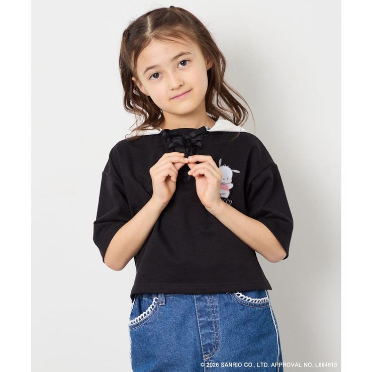 【数量限定】[110 160][シナモロール＆ポチャッコ]ミミ付きオーバーTシャ… | a.v.v【KIDS】 | 詳細画像18 