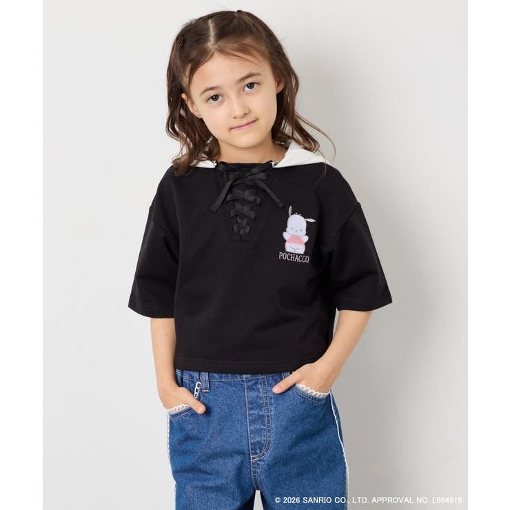 【数量限定】[110 160][シナモロール＆ポチャッコ]ミミ付きオーバーTシャ… | a.v.v【KIDS】 | 詳細画像19 