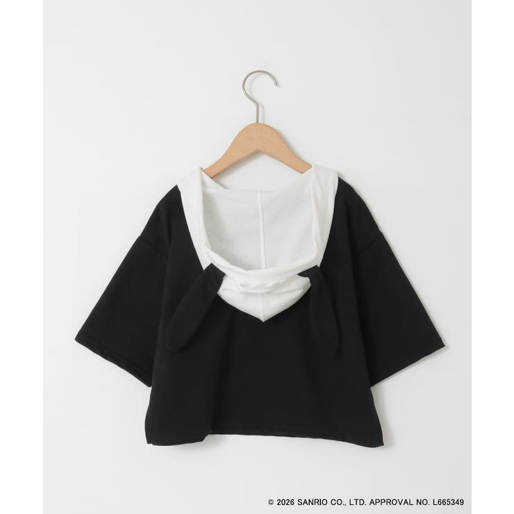 【数量限定】[110 160][シナモロール＆ポチャッコ]ミミ付きオーバーTシャ… | a.v.v【KIDS】 | 詳細画像40 