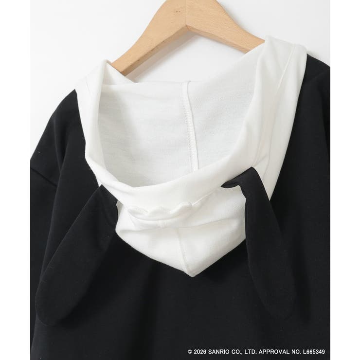 【数量限定】[110 160][シナモロール＆ポチャッコ]ミミ付きオーバーTシャ… | a.v.v【KIDS】 | 詳細画像44 