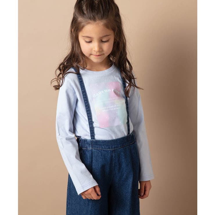 ライトブルー | [100-130]ロゴアソートロンT | a.v.v【KIDS】