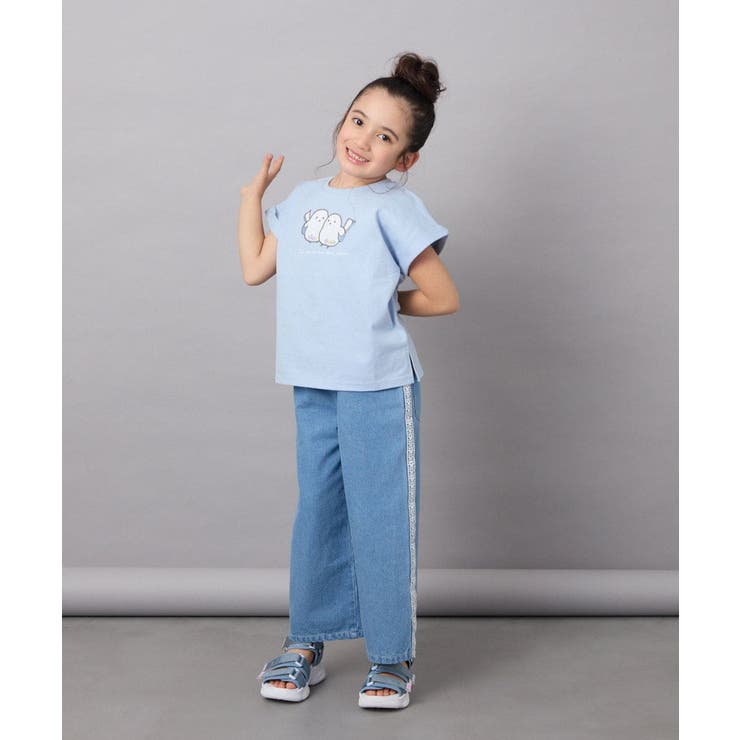 【毛玉になりにくい 安心の綿100％ キラキラスパンコール】[100 | a.v.v【KIDS】 | 詳細画像21 